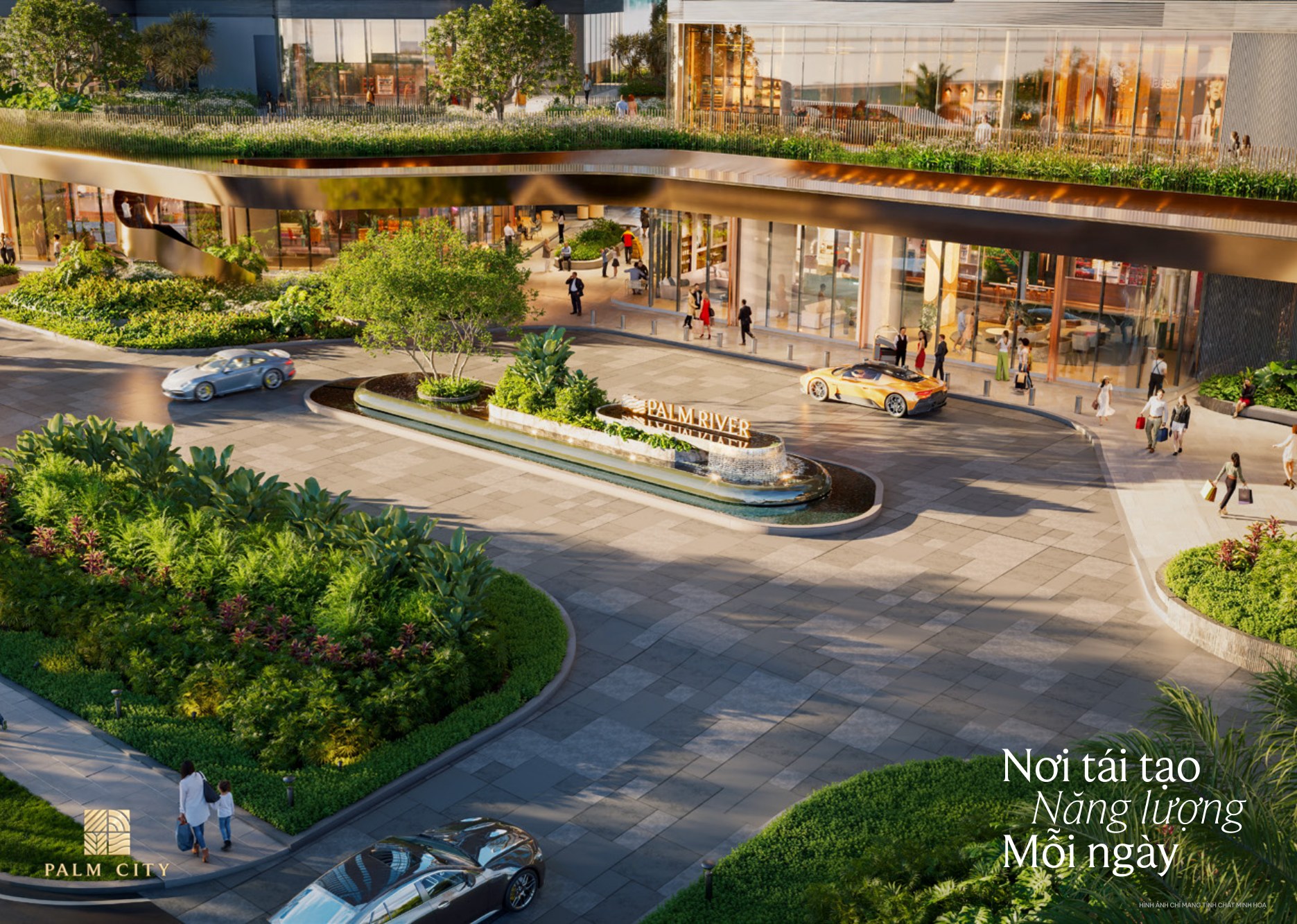 Quảng trường & khối đế thương mại